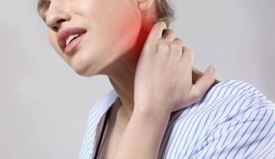 Nekpijn als gevolg van osteochondrose